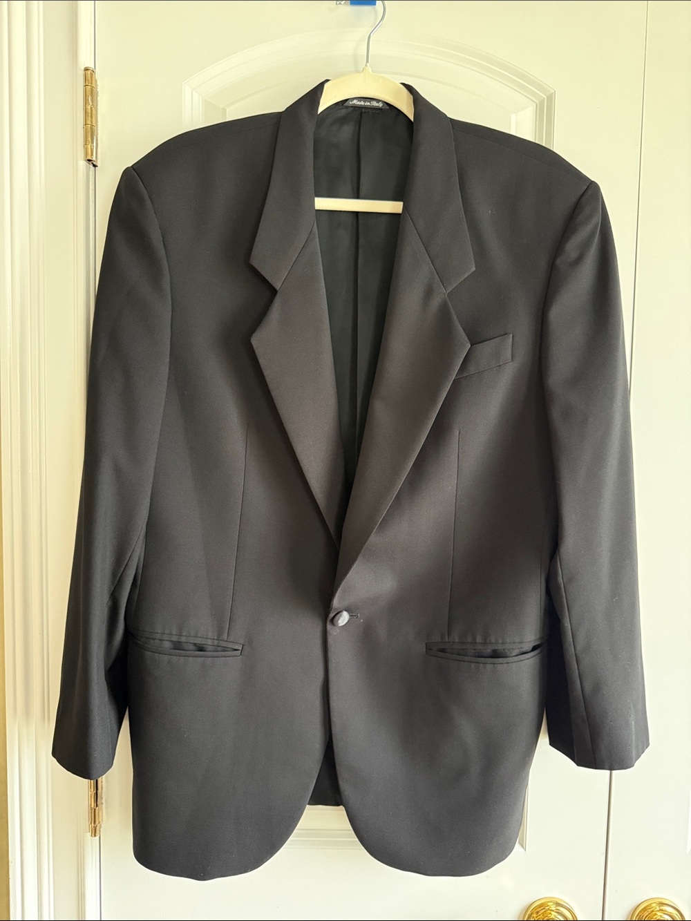 Classic Missoni UOMO Men’s Black Blazer, Made in Italy, EUC, fits like an XL